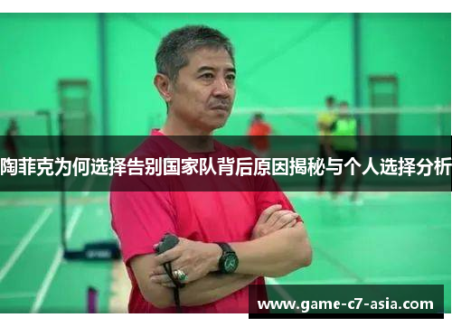 陶菲克为何选择告别国家队背后原因揭秘与个人选择分析